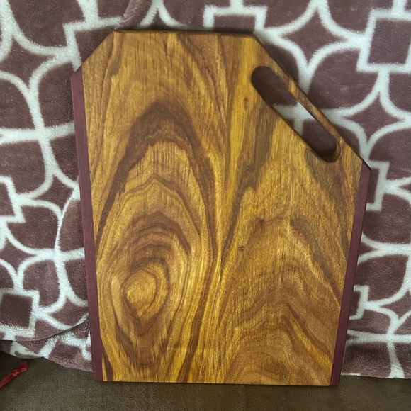 Hand Crafted Other - Handcrafted Wooden Cutting Board with Handle